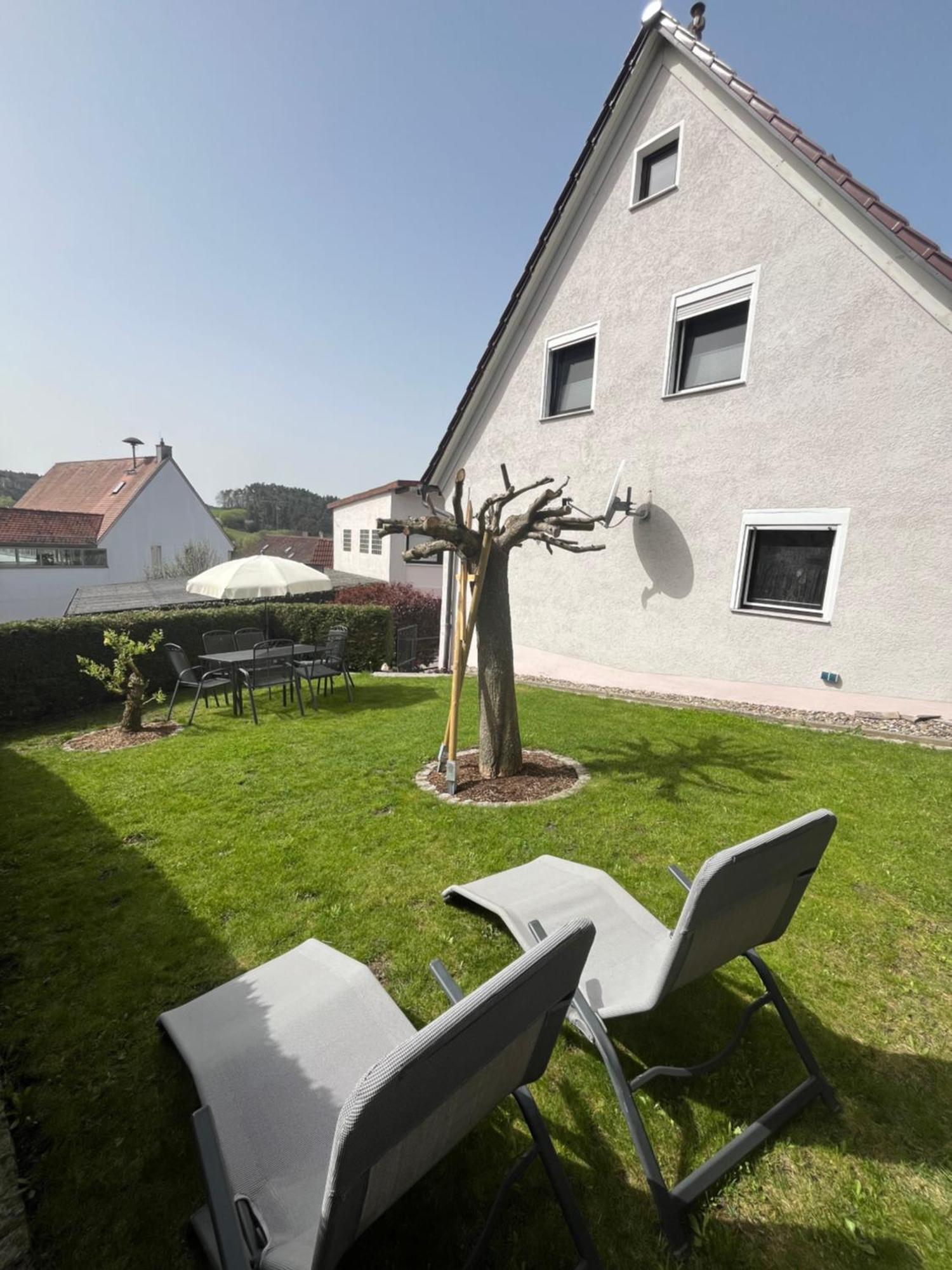 Tier- & Kinderfreundliches Ferienhaus - Keine Monteure Priesendorf Buitenkant foto